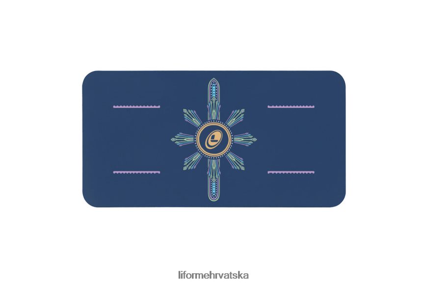 HPT6H79 Liforme podloga za jogu cosmic moon suton plava kolekcija