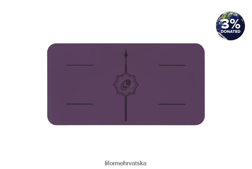 HPT6H80 Liforme jastučić za jogu ljubičasta zemlja kolekcija