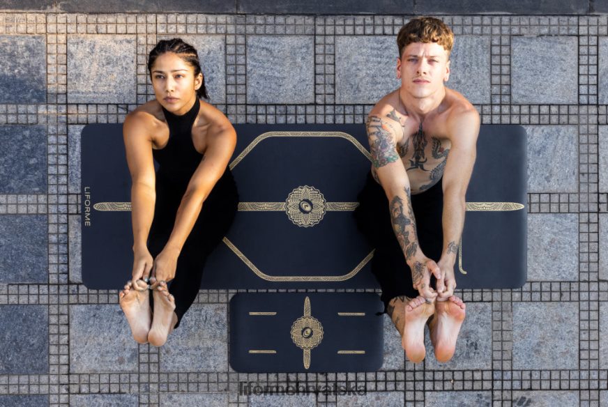 HPT6H86 Liforme jastučić za jogu crno zlato kolekcija