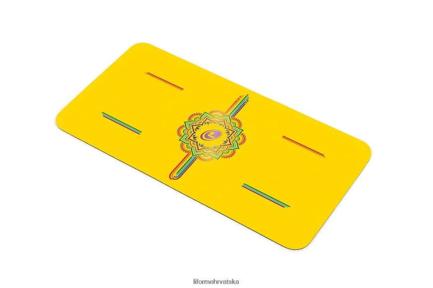 HPT6H87 Liforme podloga za jogu duge nade žuta/duga kolekcija