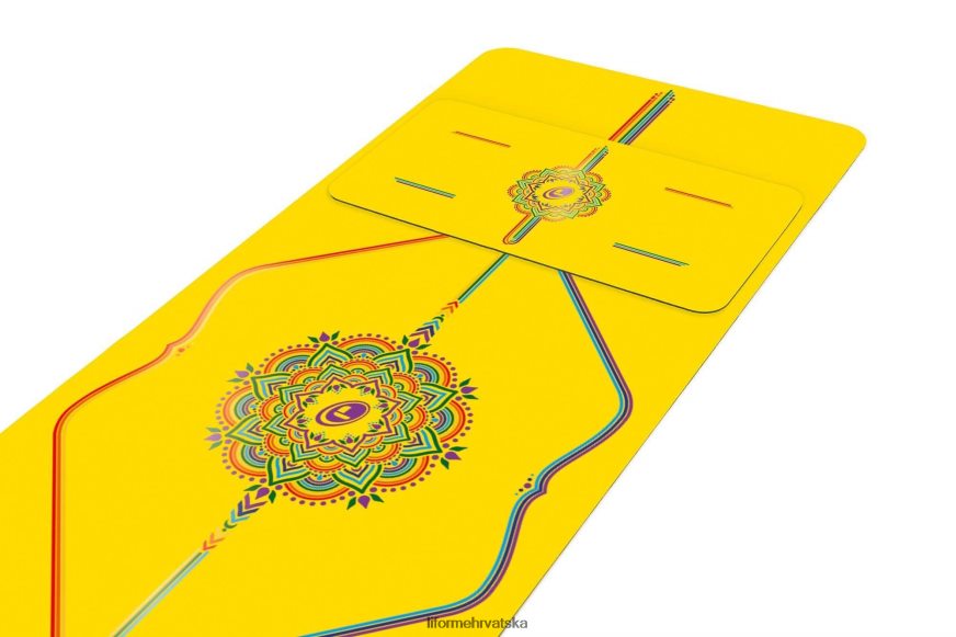 HPT6H87 Liforme podloga za jogu duge nade žuta/duga kolekcija