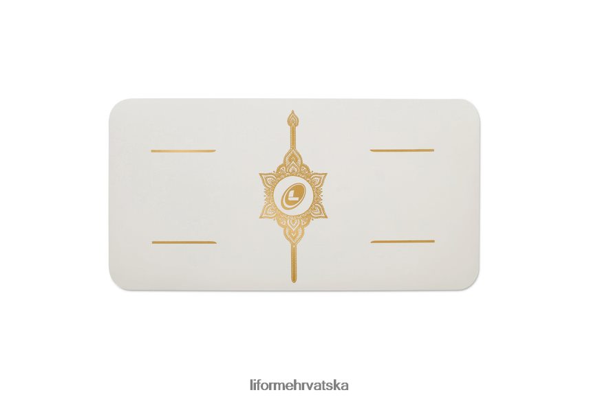 HPT6H88 Liforme čarobni jastučić za jogu bijelo zlato kolekcija