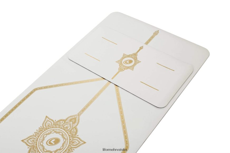 HPT6H88 Liforme čarobni jastučić za jogu bijelo zlato kolekcija