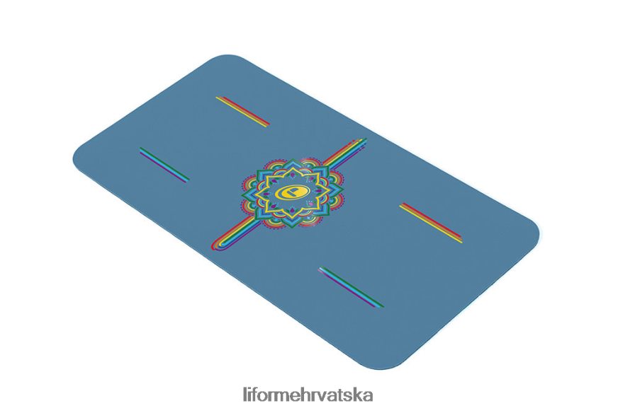 HPT6H90 Liforme jastučić za jogu plava/duga kolekcija