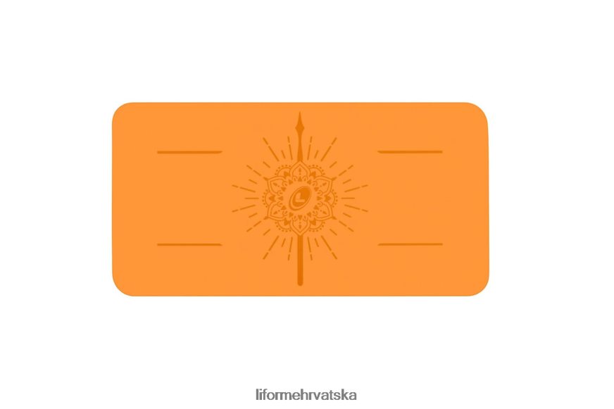 HPT6H91 Liforme jastučić za jogu jarke naranče kolekcija