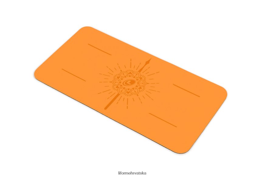 HPT6H91 Liforme jastučić za jogu jarke naranče kolekcija