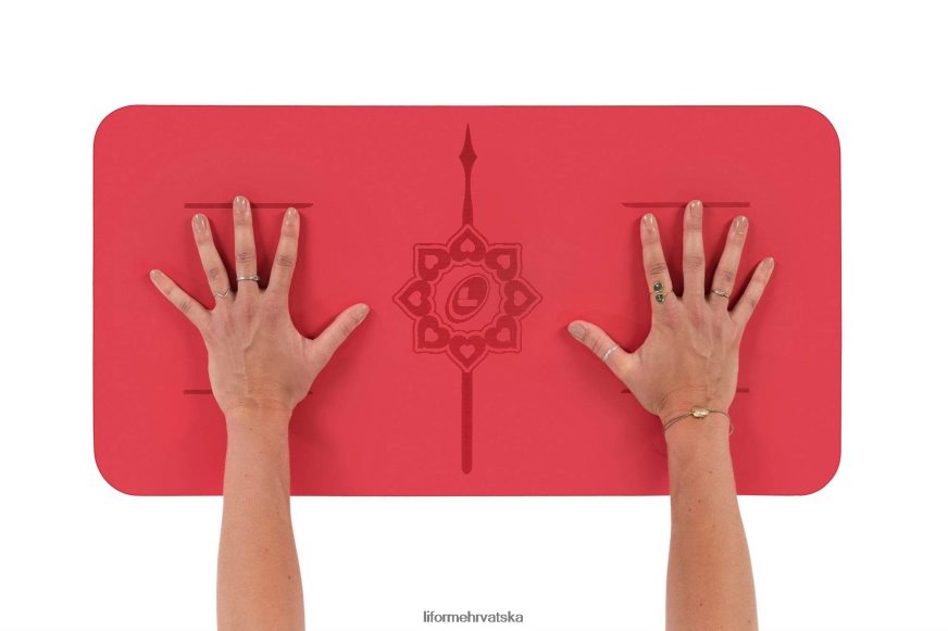 HPT6H92 Liforme jastučić za jogu Crvena kolekcija