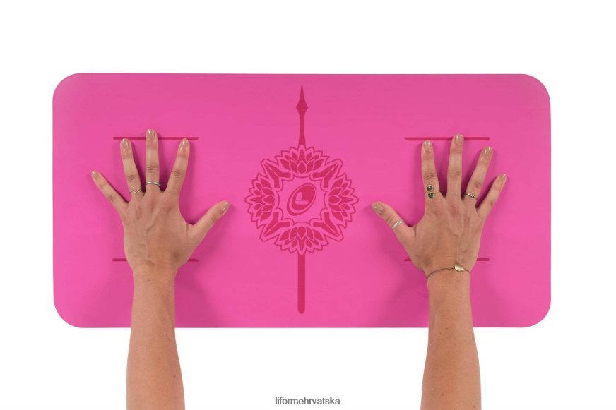 HPT6H95 Liforme jastučić za jogu zahvalna ružičasta kolekcija