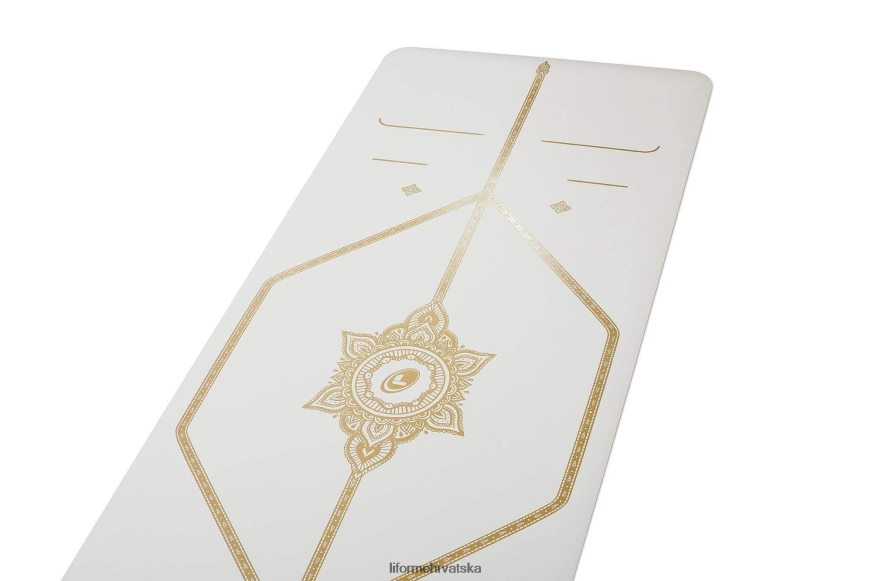 HPT6H10 Liforme čarobna prostirka za jogu bijelo zlato prostirke za jogu