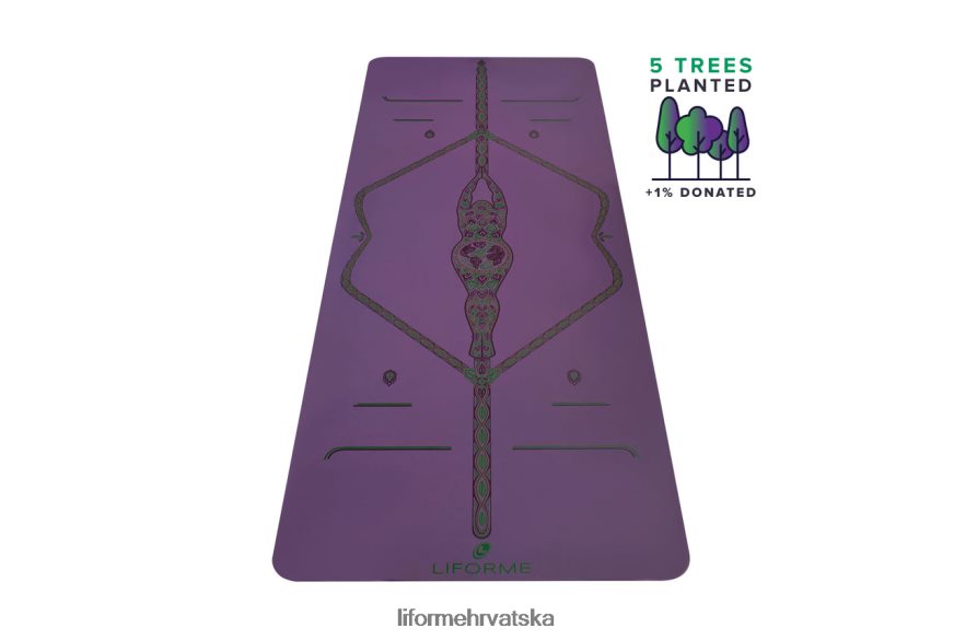 HPT6H18 Liforme prostirka za jogu majka zemlja ljubičasta zemlja prostirke za jogu