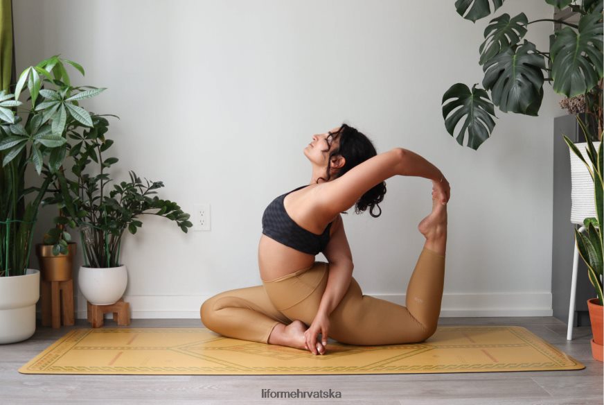 HPT6H24 Liforme veličanstveni tepih za jogu zlatni pijesak prostirke za jogu