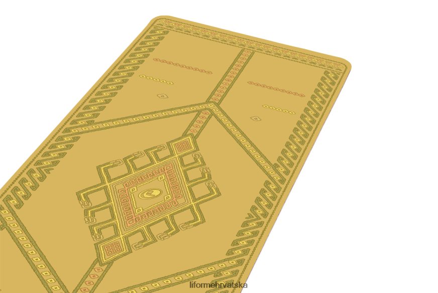 HPT6H24 Liforme veličanstveni tepih za jogu zlatni pijesak prostirke za jogu