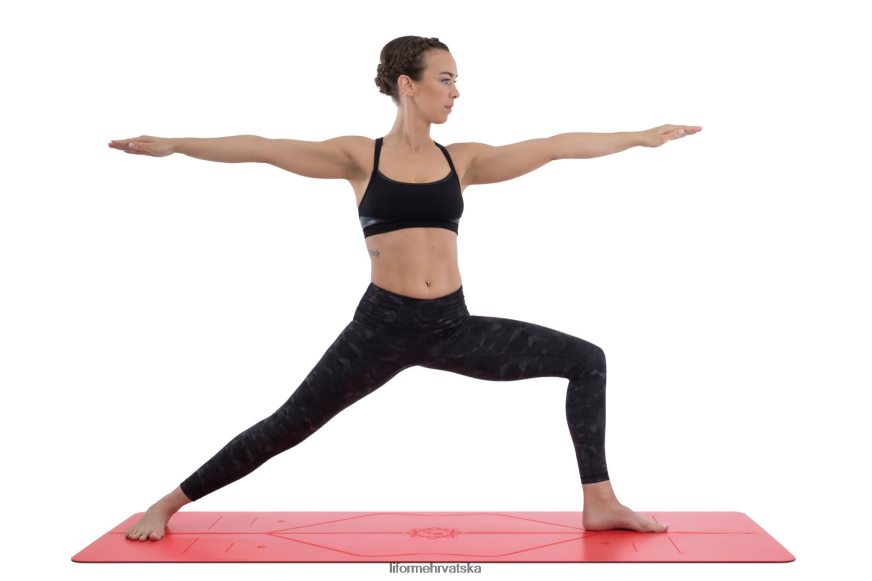 HPT6H28 Liforme ljubavna prostirka za jogu Crvena prostirke za jogu