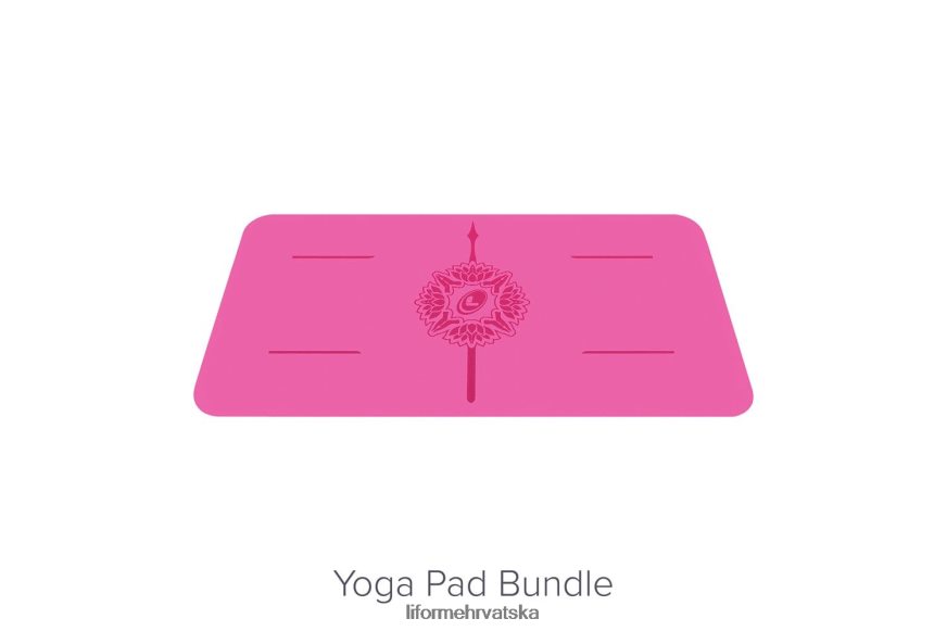 HPT6H29 Liforme zahvalnost mat zahvalna ružičasta prostirke za jogu