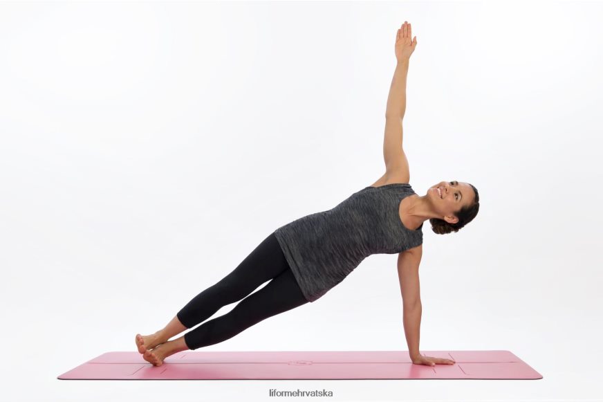 HPT6H35 Liforme evoluirati mat ružičasta prostirke za jogu