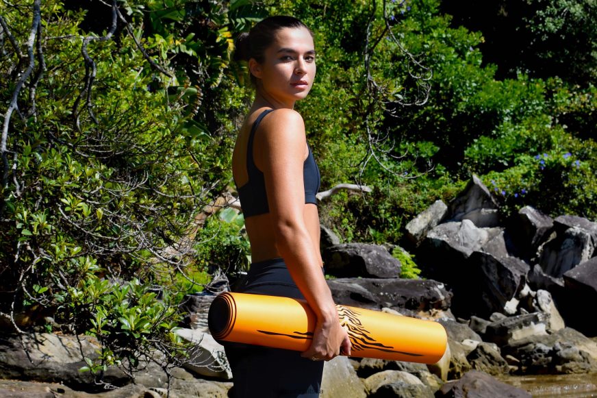 HPT6H36 Liforme godina tigra' prostirka za jogu jarke narančasto/crno-krem prostirke za jogu