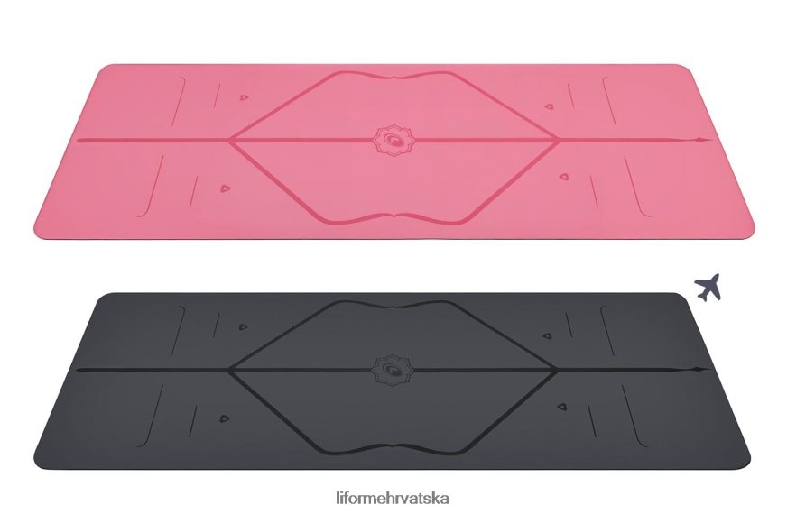 HPT6H3 Liforme paket prostirki za jogu i putovanja klasični prostirke za jogu