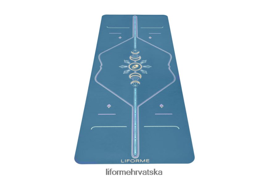 HPT6H8 Liforme prostirka za jogu cosmic moon plava prostirke za jogu