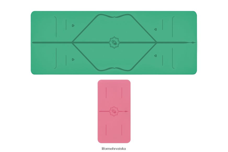 HPT6H63 Liforme prostirka za jogu i paket jastučića za jogu klasični prostirke za jogu