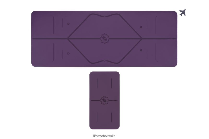 HPT6H64 Liforme prostirka za putovanje i paket jastučića za jogu klasični prostirke za jogu