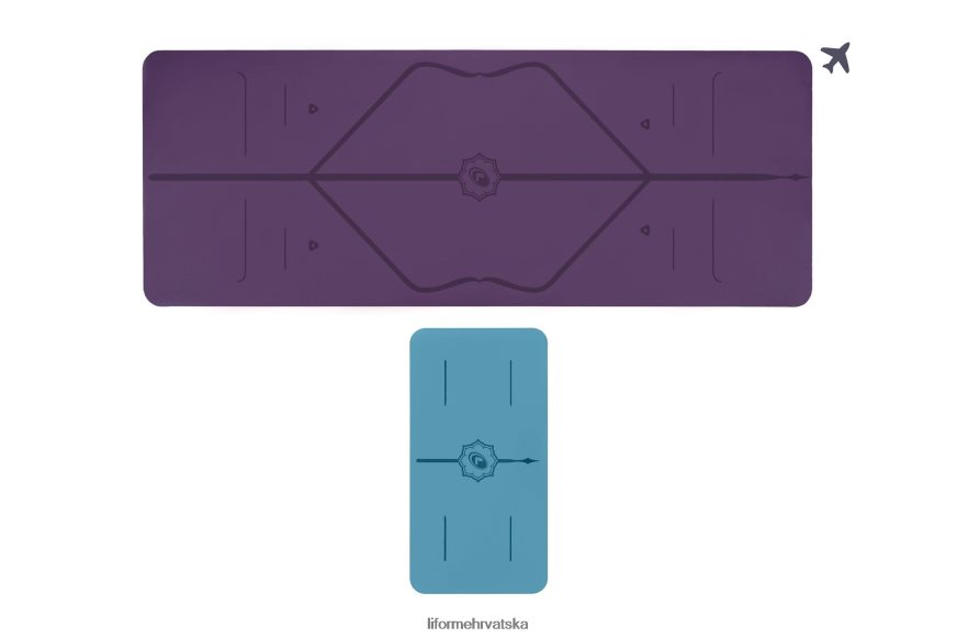 HPT6H64 Liforme prostirka za putovanje i paket jastučića za jogu klasični prostirke za jogu