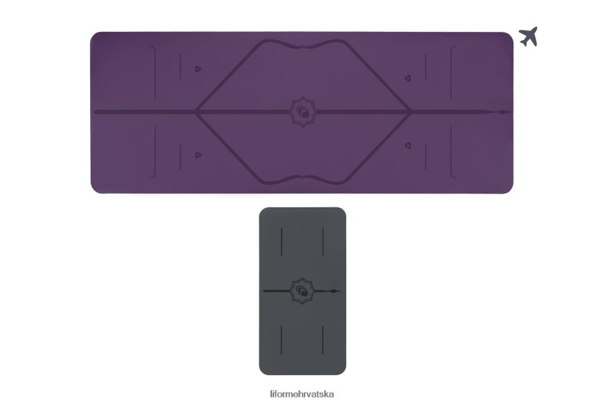 HPT6H64 Liforme prostirka za putovanje i paket jastučića za jogu klasični prostirke za jogu