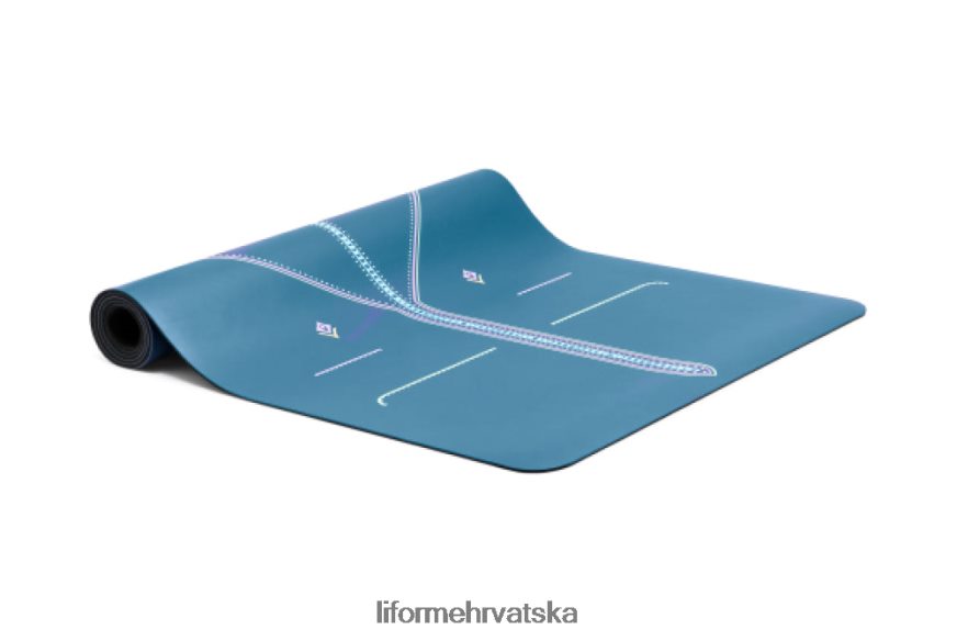 HPT6H47 Liforme prostirka za jogu putovanja kozmički mjesec plava prostirke za jogu