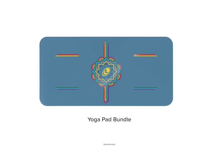 HPT6H54 Liforme putna prostirka plava/duga prostirke za jogu