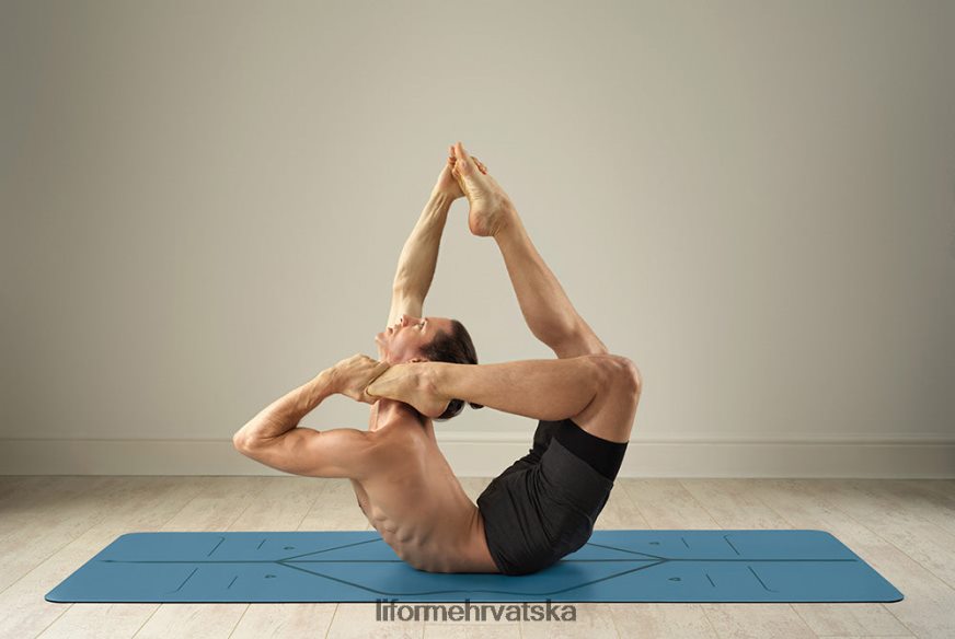 HPT6H56 Liforme putna prostirka plava prostirke za jogu